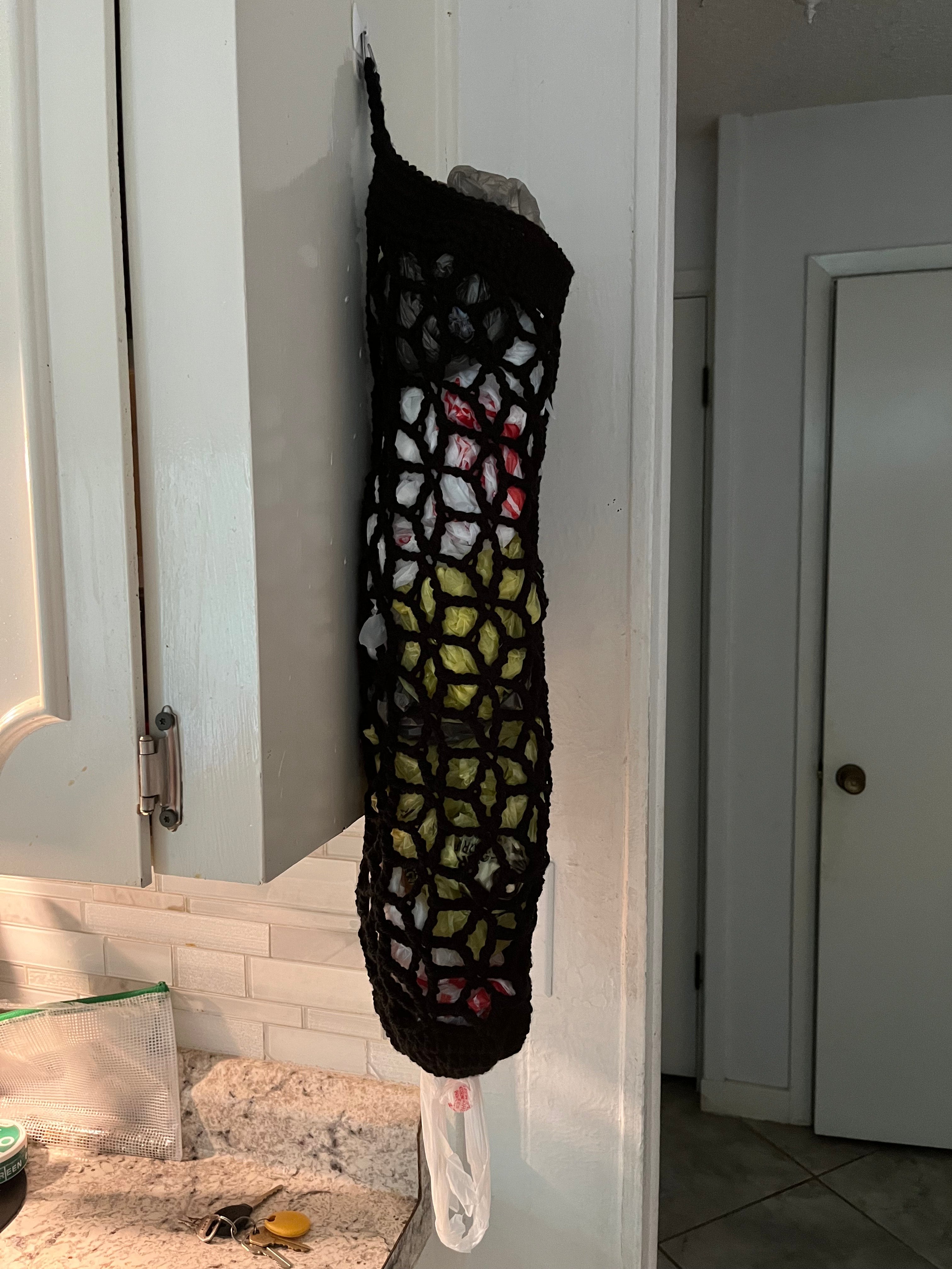 Decorative Plastic Bag Holder